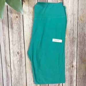 ✨OS Solid Teal Leggings by LuLaRoe✨